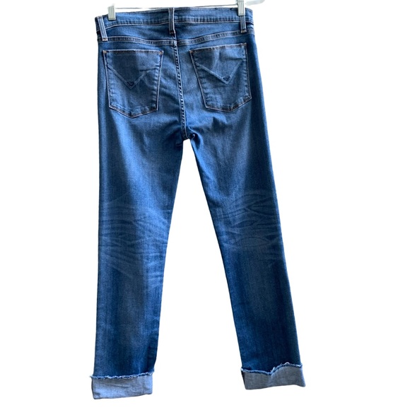 Hudson Tally Deep Cuff Crop Skinny Jeans 29 - Picture 6 of 16